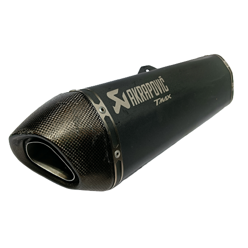 ΟΛΟΣΩΜΗ ΕΞΑΤΜΙΣΗ AKRAPOVIC HEXAGON TMAX500 2001-2011 TMAX530 2012-2016 ΜΑΥΡΗ - Image 3