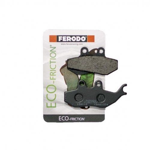 ΣΕΤ ΜΠΡΟΣΤΑ ΤΑΚΑΚΙΑ FERODO PIAGGIO BEVERLY 200 GRIMECA CALIPER 2001-2021 ECO FRICTION