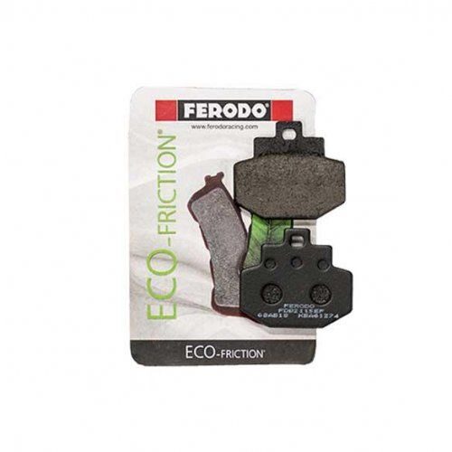 ΣΕΤ ΠΙΣΩ ΤΑΚΑΚΙΑ FERODO PIAGGIO VESPA GRANTURISMO 200 GRIMECA CALIPER 2003-2021 ECO FRICTION