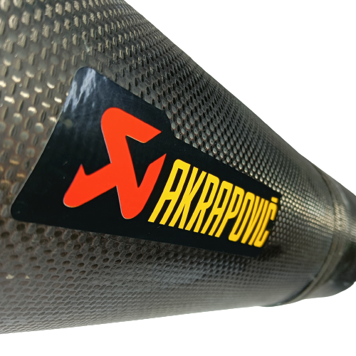 ΟΛΟΣΩΜΗ ΕΞΑΤΜΙΣΗ AKRAPOVIC OVAL CARBON YAMAHA TMAX500 2001-2011 TMAX530 2012-2016 - Image 4