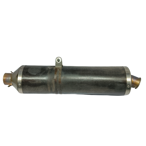 ΟΛΟΣΩΜΗ ΕΞΑΤΜΙΣΗ AKRAPOVIC OVAL CARBON YAMAHA TMAX500 2001-2011 TMAX530 2012-2016 - Image 6
