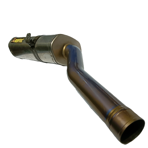 ΤΕΛΙΚΟ ΕΞΑΤΜΙΣΗΣ AKRAPOVIC ΑΣΗΜΙ ΚΑΤΩ ΑΠΟ ΤΗΝ ΟΥΡΑ HONDA CBR1000RR 2004-2007 - Image 6