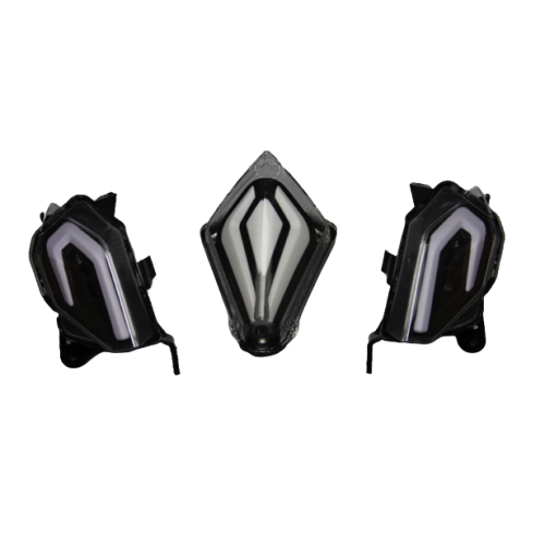 ΣΕΤ ΦΛΑΣ ΜΠΡΟΣΤΑ ΠΙΣΩ ΚΑΙ ΠΙΣΩ ΦΑΝΑΡΙ LED LINE YAMAHA TMAX530 2012-2016 - Image 11