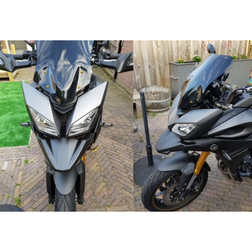 ΜΥΤΑΚΙ-ΦΤΕΡΟ EΜΠΡΟΣ YAMAHA MT09 TRACER (15'-19') ΜΑΥΡΟ - Image 6