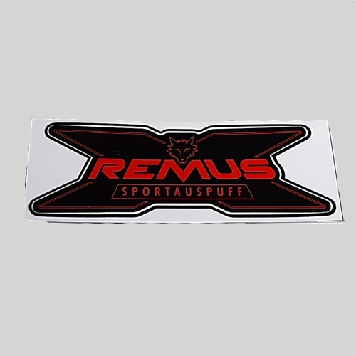 ΑΥΤΟΚΟΛΛΗΤΟ ΕΞΑΤΜΙΣΗΣ REMUS ΧΑΡΤΙΝΟ ΜΑΥΡΟ-ΚΟΚΚΙΝΟ SPORTAUSPUFF