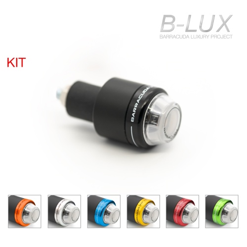 Αντίβαρα αλουμινίου Barracuda B-LED με φλας μαύρα - Image 7