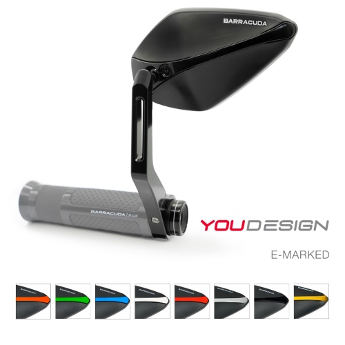 Καθρέπτης Barracuda “X-Version Retro”  (Ζεύγος)