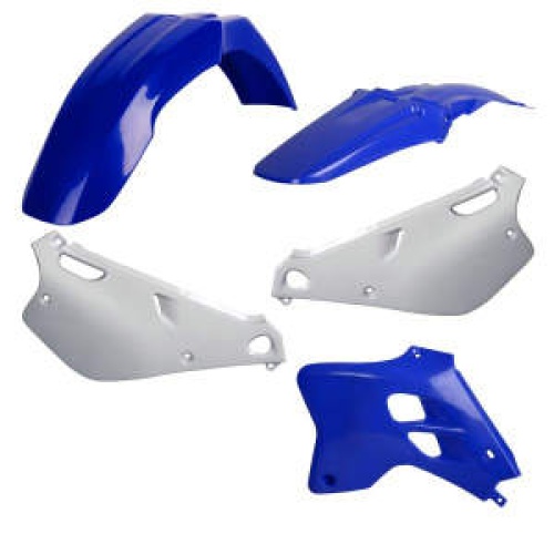 ΠΛΑΣΤΙΚΑ ΣΕΤ YAMAHA YZ 80 1993-2001 ΜΠΛΕ-ΑΣΠΡΟ