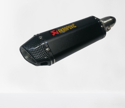 ΤΕΛΙΚΟ ΕΞΑΤΜΙΣΗΣ AKRAPOVIC ΕΞΑΓΩΝΗ 40cm Φ51 ΜΑΥΡΗ/CARBON TIP