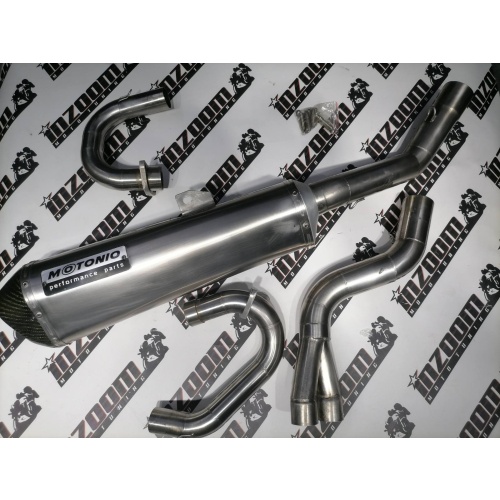 ΟΛΟΣΩΜΗ ΕΞΑΤΜΙΣΗ MOTONIO YAMAHA XT660/ XT660R/ XT660Z/ XT660X ΤΙΤΑΝΙΟ-CARBON - Image 2