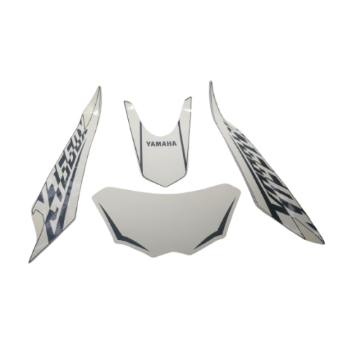 ΣΕΤ ΑΥΤΟΚΟΛΛΗΤΑ FAIRING YAMAHA XT660/ XT660X/ XT660R/ XT660Z 2004-2016 ΜΑΥΡΟ-ΑΣΠΡΟ