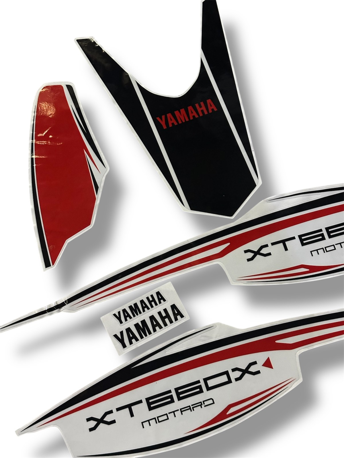 ΣΕΤ ΑΥΤΟΚΟΛΛΗΤΑ FAIRING YAMAHA XT660/ XT660X 2004-2016 ΜΑΥΡΟ-ΑΣΠΡΟ-ΚΟΚΚΙΝΟ - Image 3