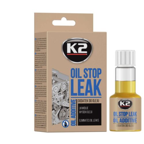 K2 OIL STOP LEAK 50ML – ΠΡΟΣΘΕΤΟ ΛΑΔΙΟΥ ΚΑΤΑ ΤΩΝ ΔΙΑΡΡΟΩΝ - Image 2