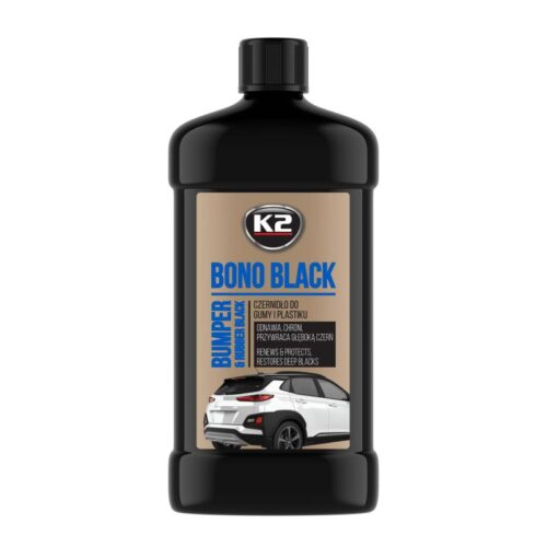 K2 BONO BLACK 500ML – ΠΡΟΣΤΑΤΕΥΤΙΚΟ ΓΥΑΛΙΣΤΙΚΟ ΜΑΥΡΩΝ ΠΛΑΣΤΙΚΩΝ