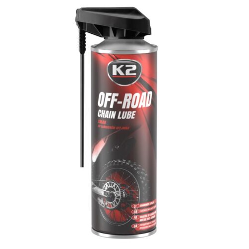 K2 OFF ROAD CHAIN LUBE 500ML – ΣΠΡΕΪ ΛΙΠΑΝΣΗΣ ΑΛΥΣΙΔΑΣ ΜΟΤΟΣΙΚΛΕΤΩΝ