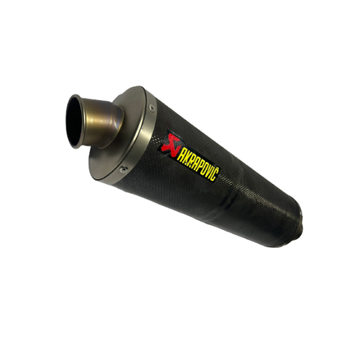 ΜΕΤΑΧΕΙΡΙΣΜΕΝΗ ΕΞΑΤΜΙΣΗ AKRAPOVIC CARBON OVAL ΜΕ ΔΕΣΤΡΑ Φ60 - Image 3