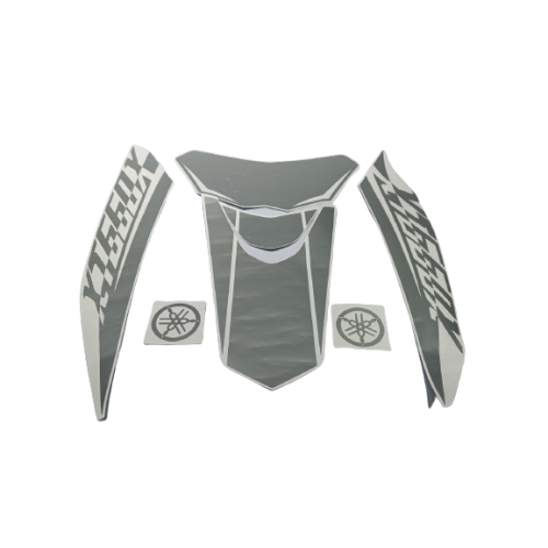 ΣΕΤ ΑΥΤΟΚΟΛΛΗΤΑ FAIRING YAMAHA XT660/ XT660X/ XT660R/ XT660Z 2004-2016 ΓΚΡΙ-ΑΣΠΡΟ