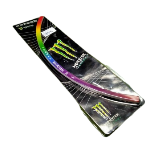 ΑΥΤΟΚΟΛΛΗΤΑ ΖΑΝΤΑΣ MONSTER RAINBOW