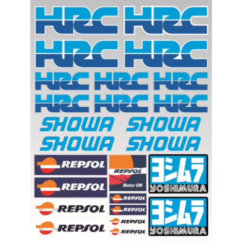 ΑΥΤΟΚΟΛΛΗΤΑ ΚΑΡΤΕΛΑ HONDA REPSOL HRC - Image 3