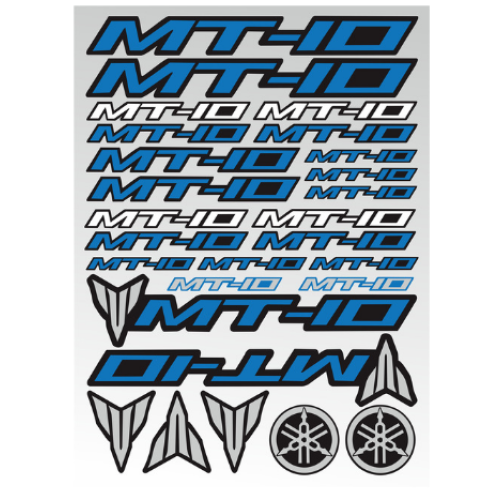 ΑΥΤΟΚΟΛΛΗΤΑ ΚΑΡΤΕΛΑ YAMAHA MT-10 - Image 2