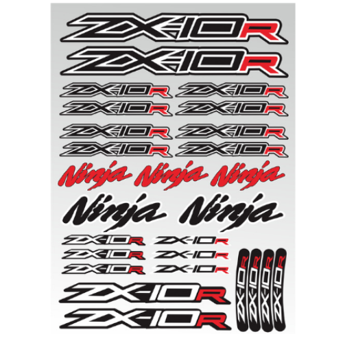 ΑΥΤΟΚΟΛΛΗΤΑ ΚΑΡΤΕΛΑ KAWASAKI NINJA ZX10R - Image 5