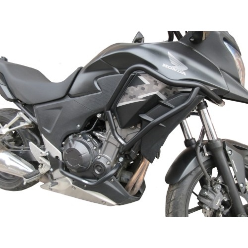 Κάγκελα προστασίας+ τσάντες αποσκεών Honda CB 500 X (2013-2015) PC46 πάνω-κάτω