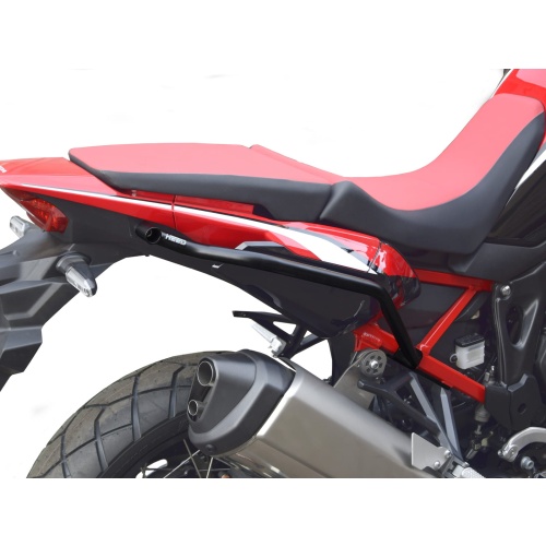 Κάγκελα προστασίας για Honda CRF 1100 Africa Twin (2020 - 2023) πίσω μαύρο χρώμα + τσάντες - Image 2
