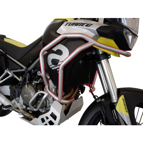 Άνω κάγκελα προστασίας Aprilia Tuareg 660+τσάντες - Image 2