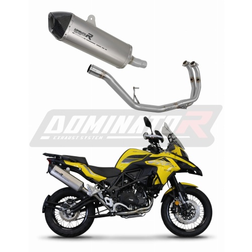 Ολόσωμη εξάτμιση Benelli TRK 502 X Dominator Titanium - Image 2
