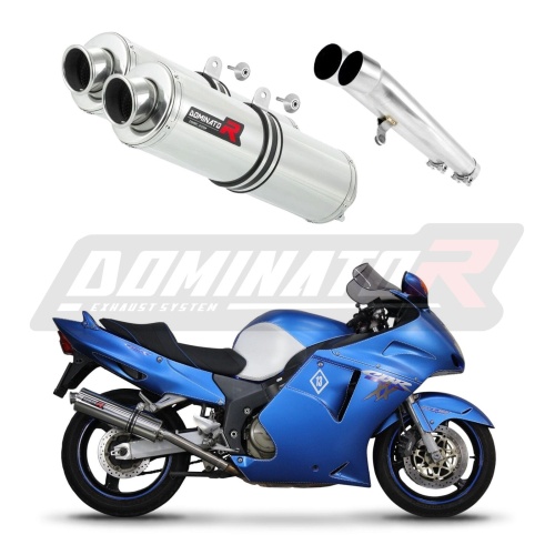 Τελικά εξάτμισης Honda CBR1100 XX 1996-2006 Dominator - Image 2