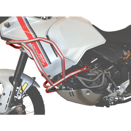 Άνω κάγκελα προστασίας Ducati DesertX - Image 2