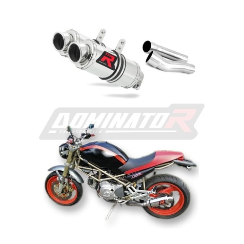 Τελικά εξάτμισης Ducati Monster 600 1993-2002 Dominator - Image 6