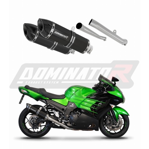 Τελικά εξάτμισης KAWASAKI ZZR 1400 2012-2025 Dominator - Image 2