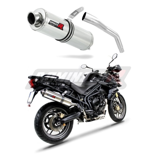 Τελικό εξάτμισης Triumph TIGER 800 XC/XR Dominator - Image 2