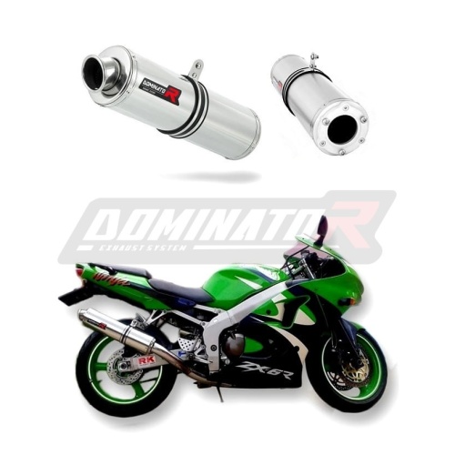 Τελικά εξάτμισης Kawasaki ZX6R 1998-2002 Dominator - Image 4