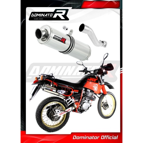Τελικό εξάτμισης Yamaha XT600 1987-1989 2KF Dominator - Image 2