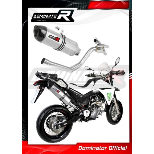 Τελικό εξάτμισης Yamaha XT660 X 2004-2016 Dominator 2in1 - Image 4