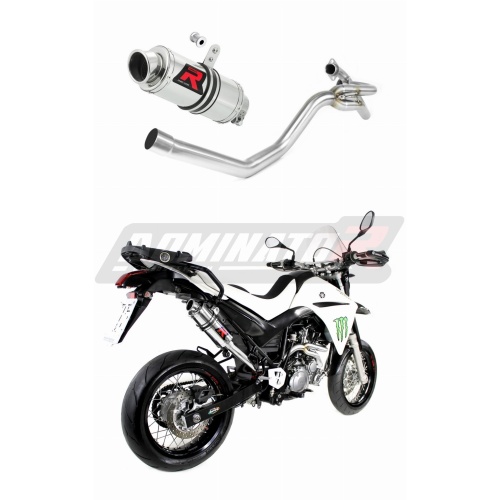 Τελικό εξάτμισης Yamaha XT660 R 2004-2016 Dominator 2IN1 - Image 4