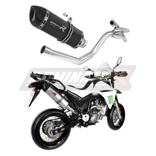 Τελικό εξάτμισης Yamaha XT660 X 2004-2016 Dominator 2in1 - Image 3