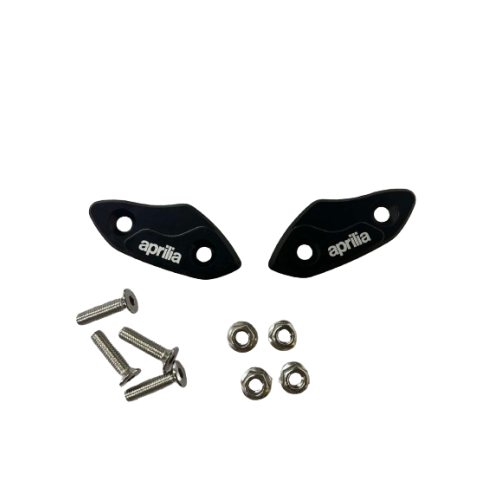 ΤΑΠΕΣ ΚΑΘΡΕΦΤΩΝ ΑΛΟΥΜΙΝΙΟΥ APRILIA RS660, RSV4,RSV4 1100 ΜΑΥΡΟ