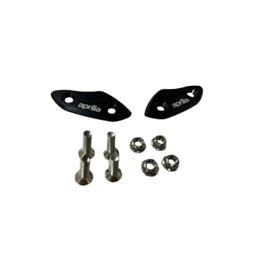 ΤΑΠΕΣ ΚΑΘΡΕΦΤΩΝ ΑΛΟΥΜΙΝΙΟΥ APRILIA RS660, RSV4,RSV4 1100 ΜΑΥΡΟ - Image 2