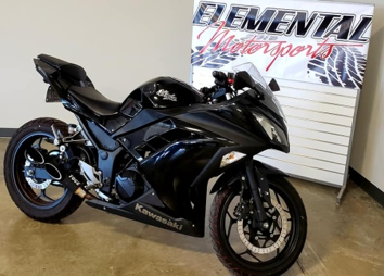 FULL FAIRING ΣΕΤ ΠΛΑΣΤΙΚΑ KAWASAKI NINJA 300 2013-2017 ΜΑΥΡΟ METALLIC