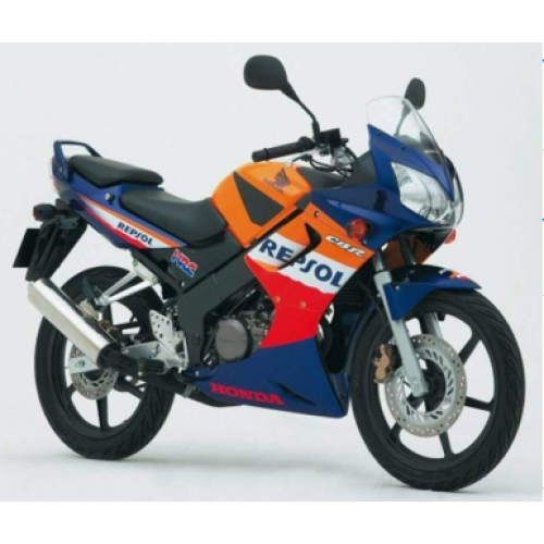 FULL FAIRING ΣΕΤ ΠΛΑΣΤΙΚΑ HONDA CBR125R 2002-2006 REPSOL