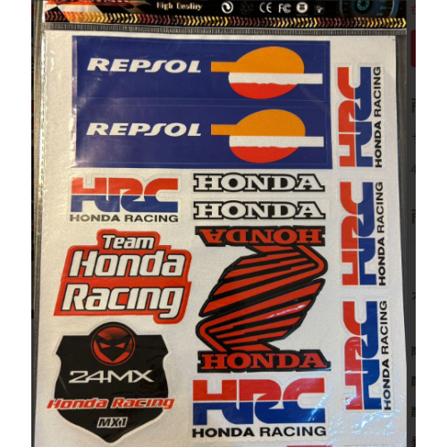 ΑΥΤΟΚΟΛΛΗΤΑ ΚΑΡΤΕΛΑ HONDA- REPSOL