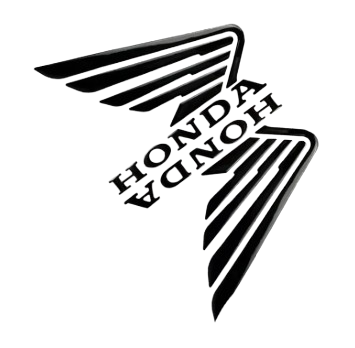 ΑΥΤΟΚΟΛΛΗΤΑ HONDA WINGS ΜΑΥΡΟ