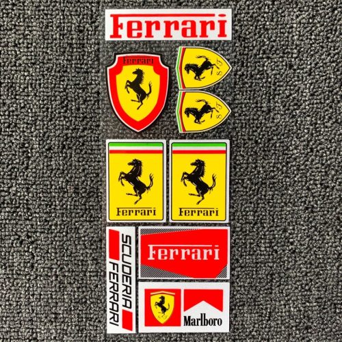 ΑΥΤΟΚΟΛΛΗΤΑ ΚΑΡΤΕΛΑ FERRARI-MARLBORO 22×8 cm