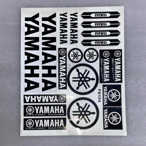 ΑΥΤΟΚΟΛΛΗΤΑ ΚΑΡΤΕΛΑ YAMAHA ΜΑΥΡΗ