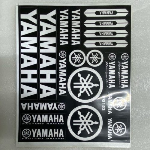 ΑΥΤΟΚΟΛΛΗΤΑ ΚΑΡΤΕΛΑ YAMAHA ΛΕΥΚΗ