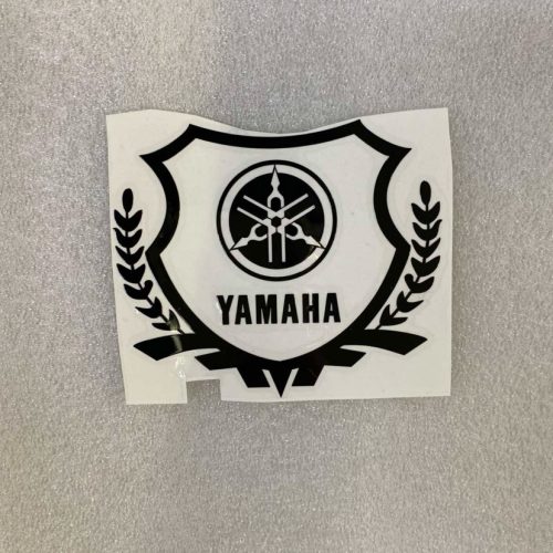 ΑΥΤΟΚΟΛΛΗΤΟ YAMAHA ΕΜΒΛΗΜΑ ΜΑΥΡΟ 10×8 cm