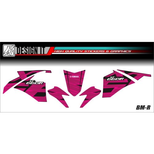 ΣΕΤ ΑΥΤΟΚΟΛΛΗΤΑ FAIRING YAMAHA XT660 2004-2016 - Image 3